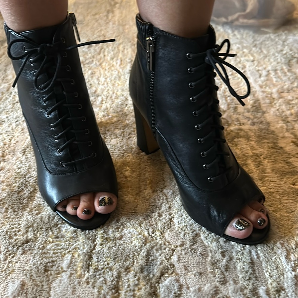 COPY - Vince Camuto Open-Toe Boots
